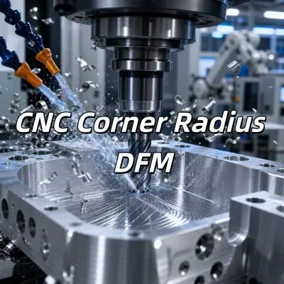 CNC Corner Radius DFM: Guia de deflexão, ferramentas e custos