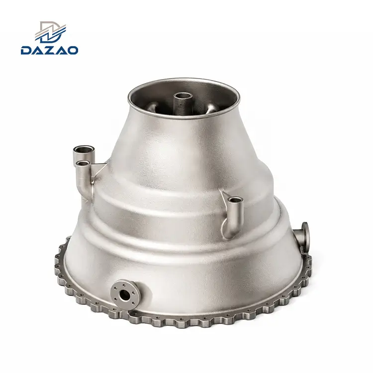 Propulsão turbofan do bocal de combustível aeroespacial impresso em 3D SLM